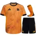 AS Roma Ensemble Maillot Extérieur Enfant 2025/26 - Orange