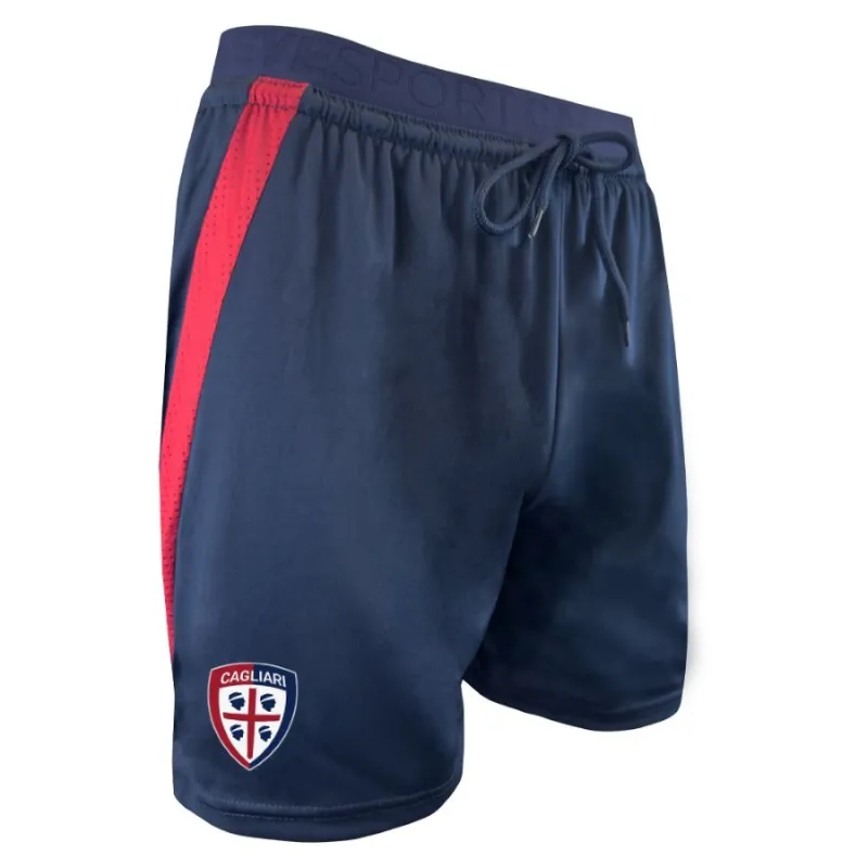 Cagliari Camiseta + Pantalones Cortos de Local Infantil 2025/26 - Rojo/Azul