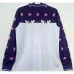 Fiorentina 1992-93 Auswärtstrichot Retro Langarm - Weiß