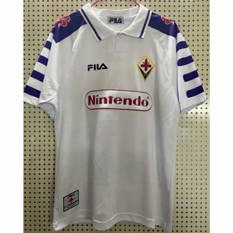 Fiorentina 1998 Away Retro Jersey - Purple