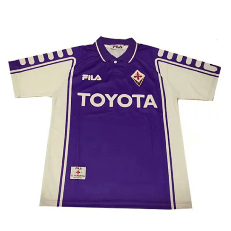 Fiorentina 1999/00 Retro Trikot - Lila