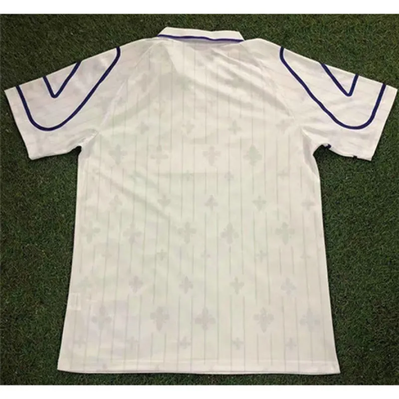 Fiorentina 1997/98 Auswärtstrichot Retro - Weiß
