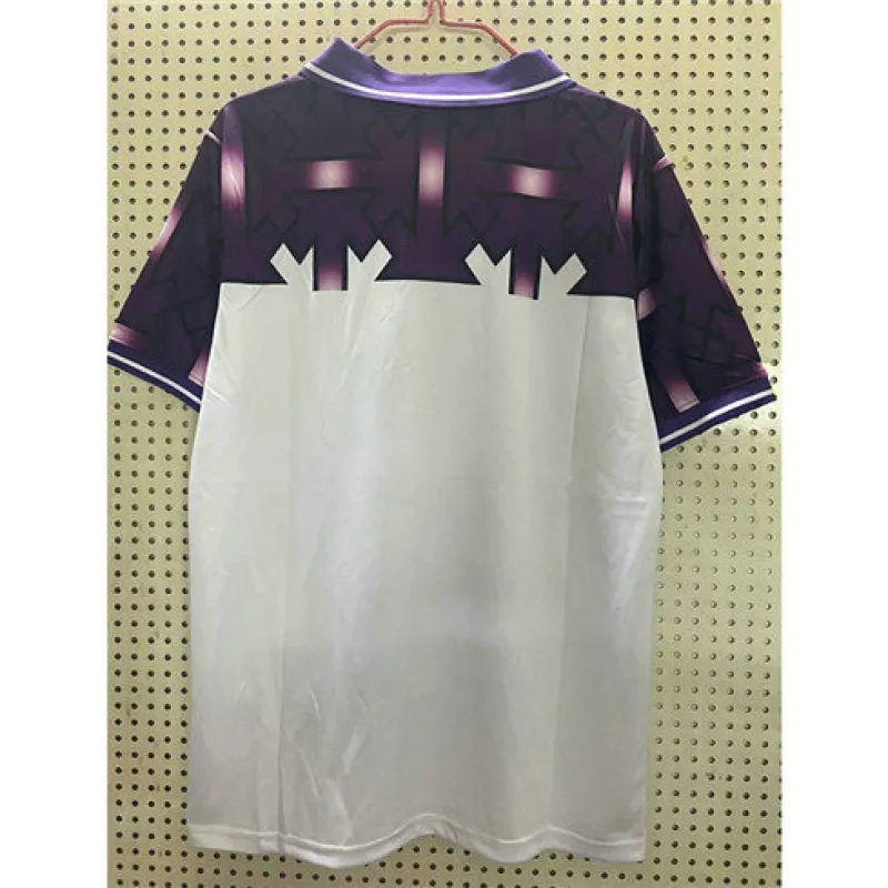 Fiorentina 1992/93 Auswärtstrichot Retro - Weiß