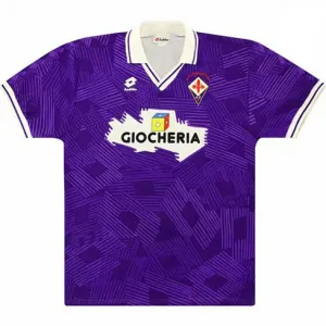 Fiorentina 1991/92 Home Retro Jersey - Purple