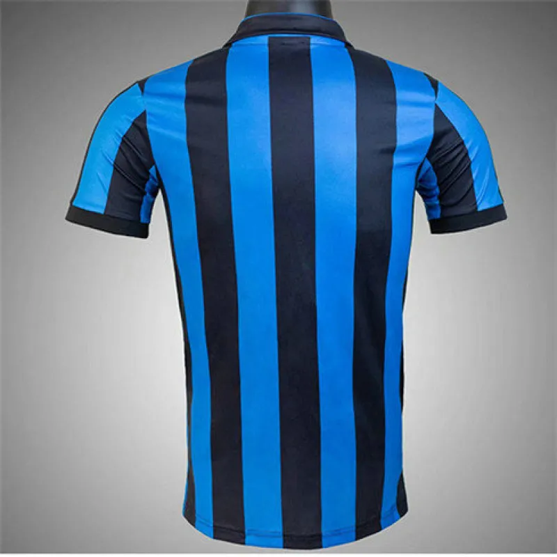 Maillot domicile retro de l'Inter Milan 1988 - 90 - bleu