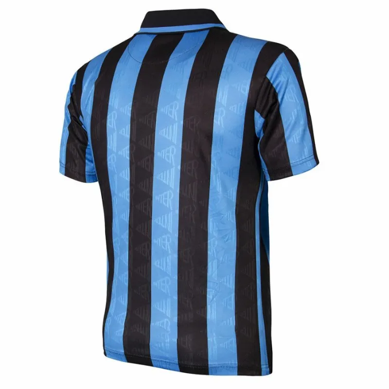 Inter Milan 1993/94 Retro Home Jersey - Blue/Black