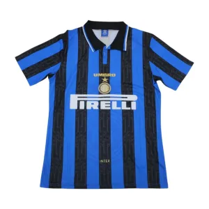 Inter de Milán 1996/97 Camiseta retro local - Azul/Negra