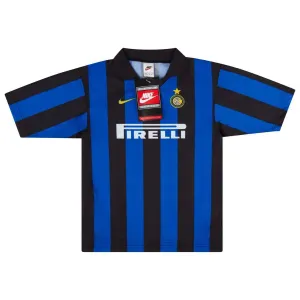Inter de Milán 1997/98 Camiseta retro local - Azul/Negra