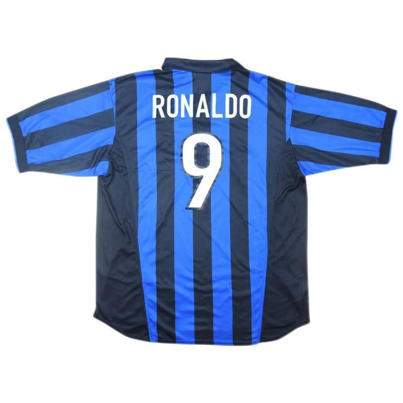 Inter Milan RONALDO 1998/99 Retro Home Jersey - Blue/Black