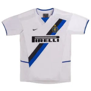 Inter de Milán 2002/03 Camiseta retro visitante - Blanca