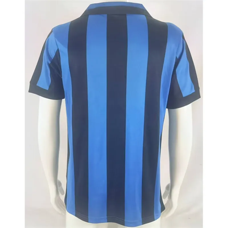 Inter Milan 1990/91 retro home jersey - blue