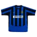 Inter Milan ADRIANO 2003/04 Retro Home Jersey - Blue/Black