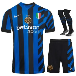 Inter Mailand 2024/25 Kinder Heim - Jersey - Set - Blau