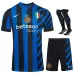Inter Milan 2024/25 Children's Home Jersey Set - Blue