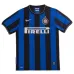 Inter Milan 2009/10 Retro Home Jersey - Blue/Black