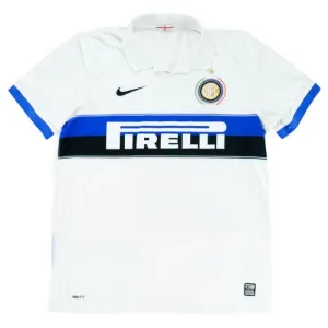 Inter de Milán 2009/10 Camiseta retro visitante - Blanca