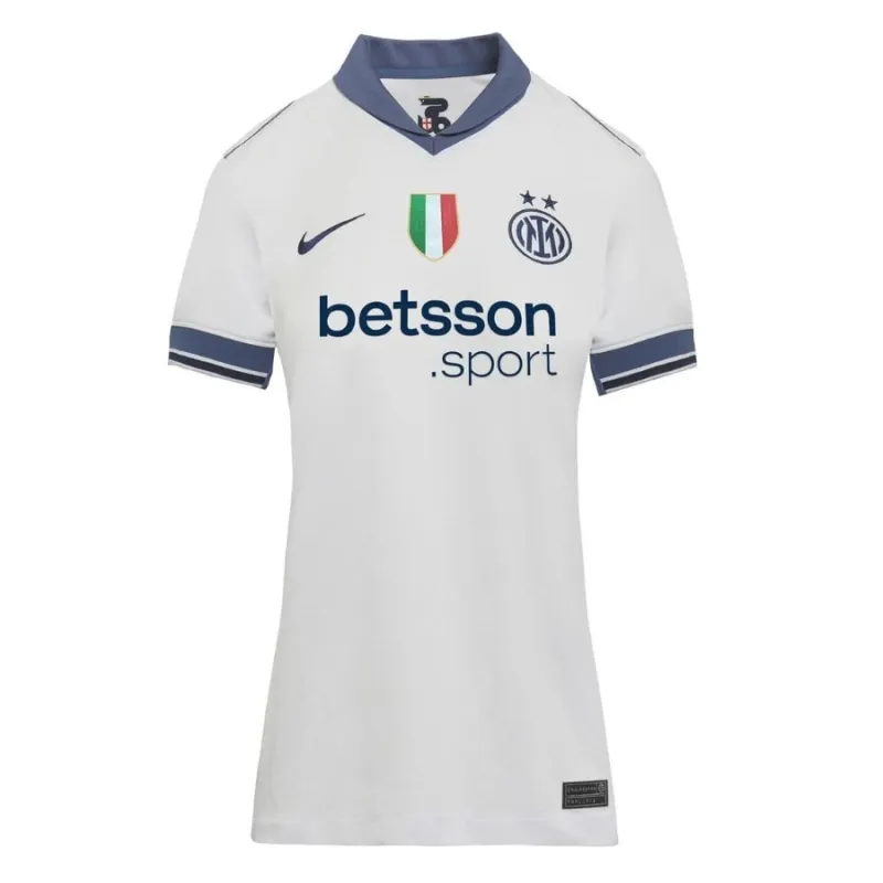 La camiseta femenina de partido fuera de Inter de Milán 2024/25 - Blanca