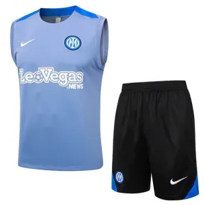 Inter Milan 2024/25 training set shorts and vest - grey