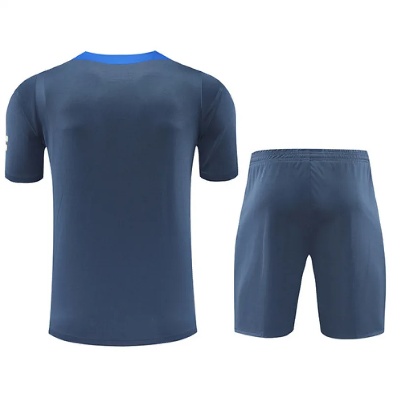 Camicia d'allenamento + calzoni dell'Inter Milan 2024/25 - ingrosso - grigia