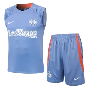 Inter Milan 2024/25 Training Set A Shorts and Vest - Grey