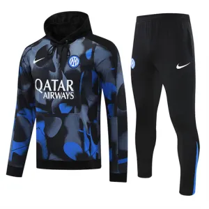Inter Milan 2024/25 Royal Hooded Sweatshirt - Blue