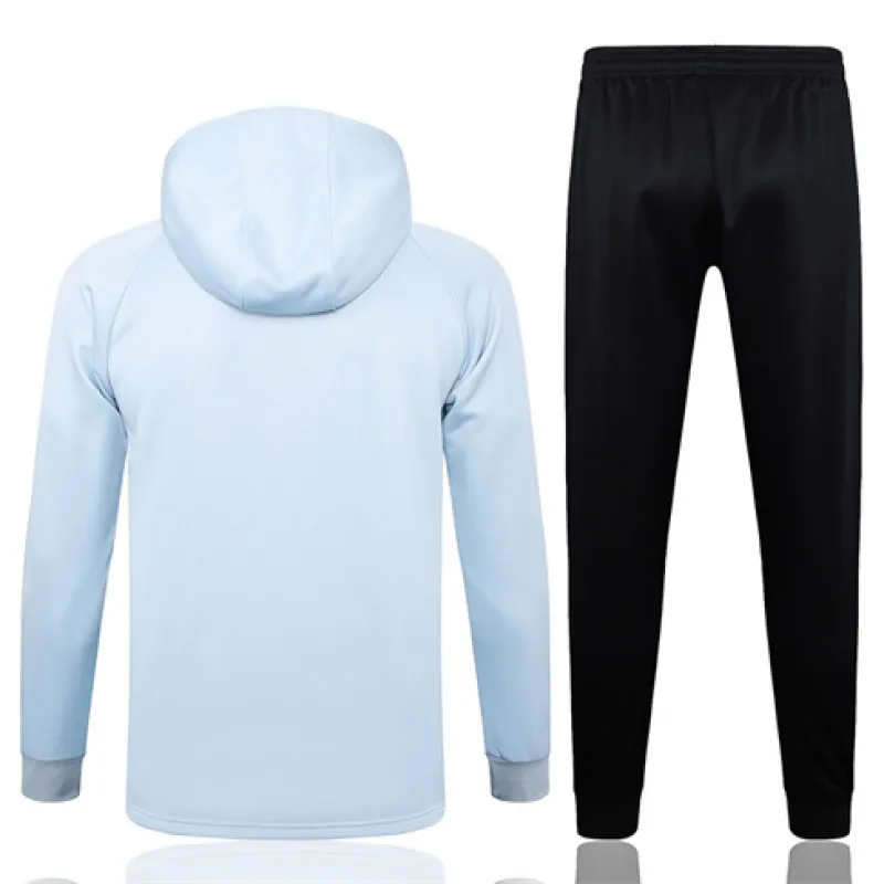 Inter Milan 2024/25 Hooded Sports Jacket - Light Grey