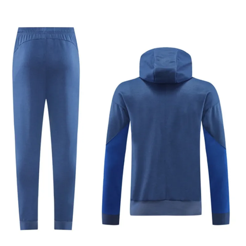 Vestito da sport con cappuccio dell'Inter Milan 2024/25 - Blu chiaro