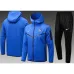 Chaqueta de deporte con capucha del Inter Milan 2024/25 - Azul