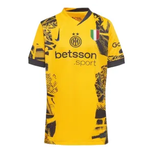 Inter Milan 2024/25 Third Children's Jersey - Yellow