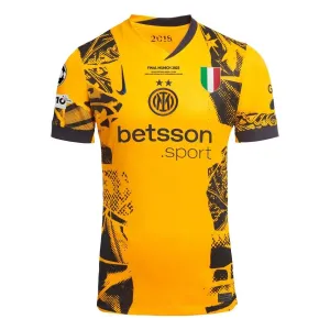 Inter Milan 2025 UEFA Champions League Final Third Kit - Yellow