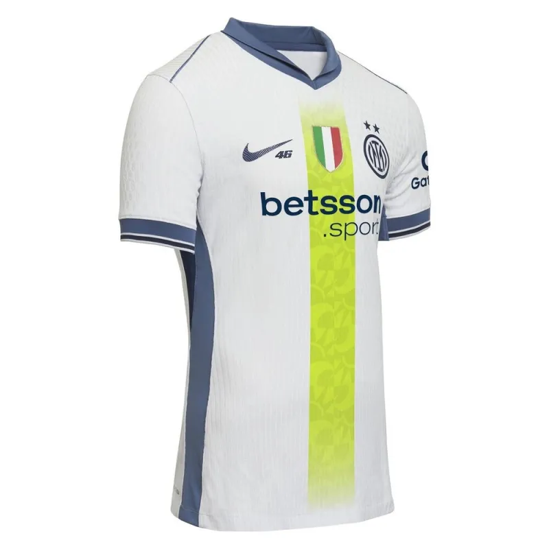 Inter Mailand 2024/25 Auswärtsspezial VR46 Kinder Trikot - Weiß