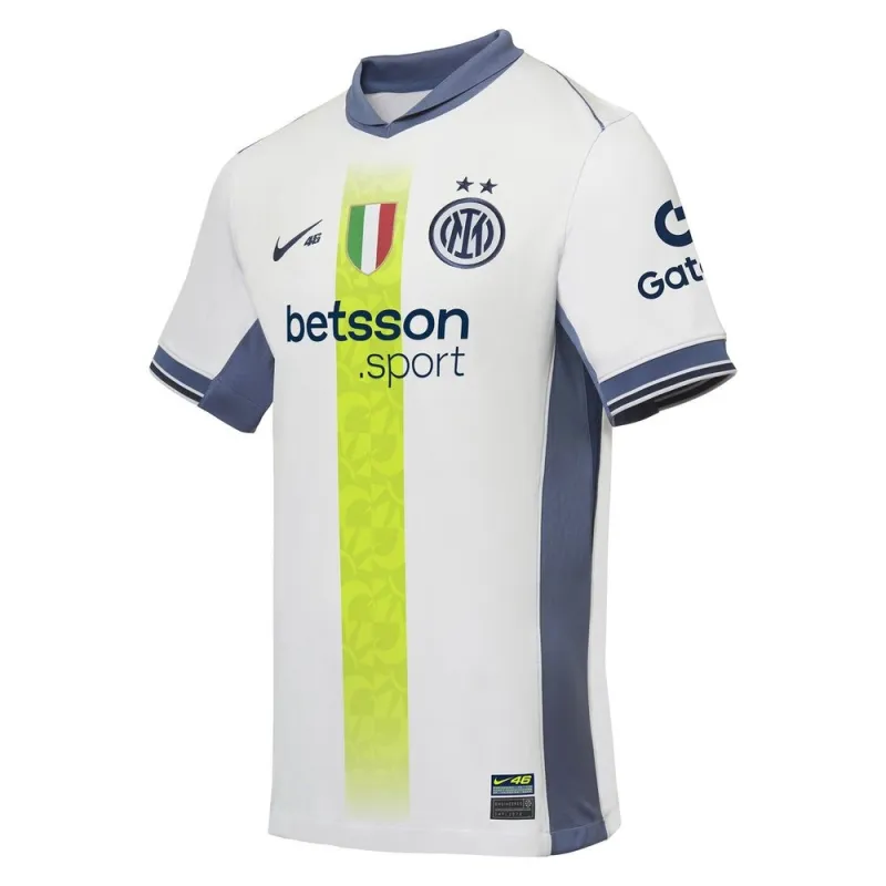 Inter Milan 2024/25 Away Special VR46 Kids Jersey Set - White