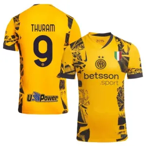 Marcus Thuram, Inter Milan 2024/25 Third Jersey - Yellow