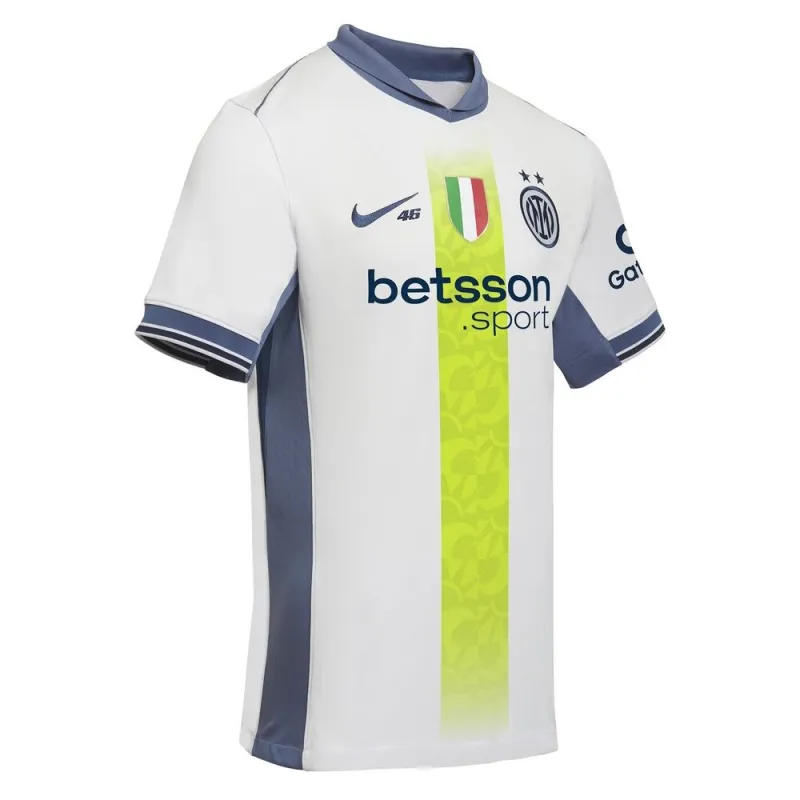 Valentino Rossi, Inter Mailand 2024/25 Auswärtsspezial VR46 Trikot - Weiß