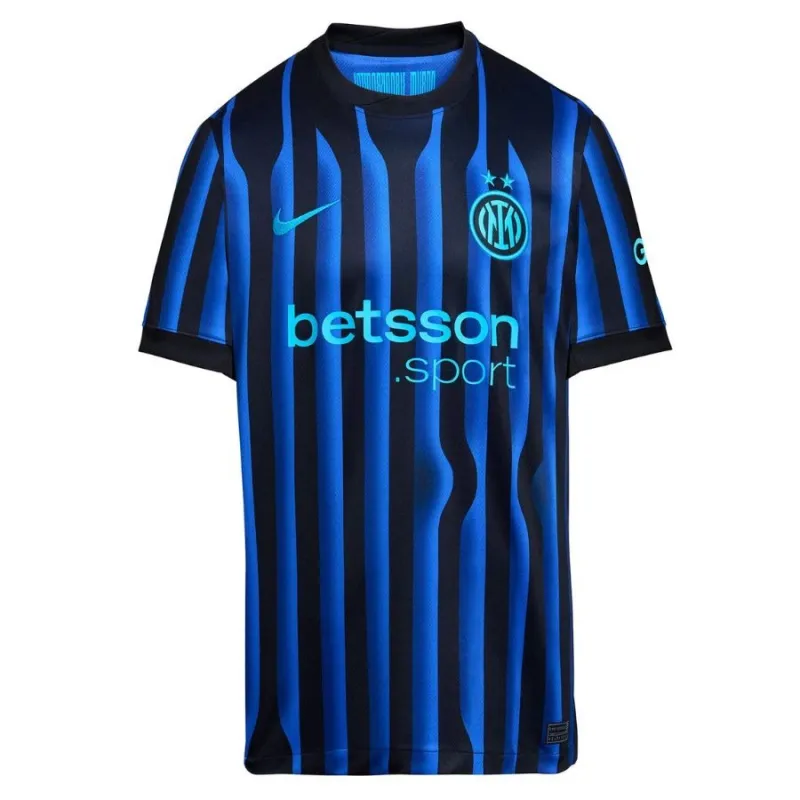 Inter Milan Kids' 2025/26 Home Jersey - Blue