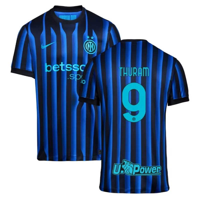 Inter Mailand THURAM 2025/26 Heimtrikot - Blau
