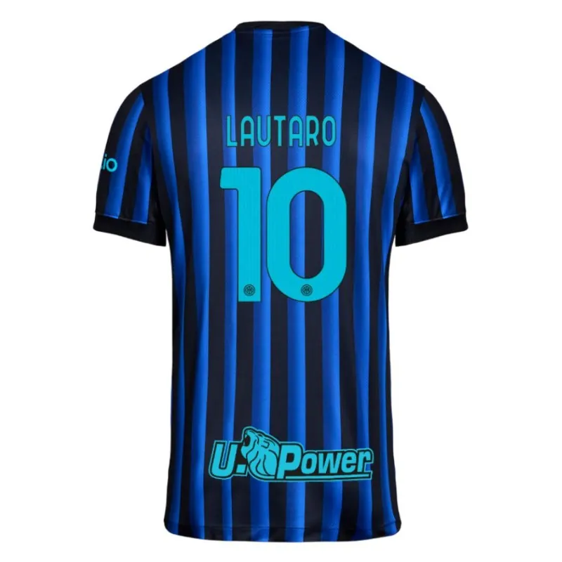 Inter Milan LAUTARO Kids' 2025/26 Home Kit - Blue