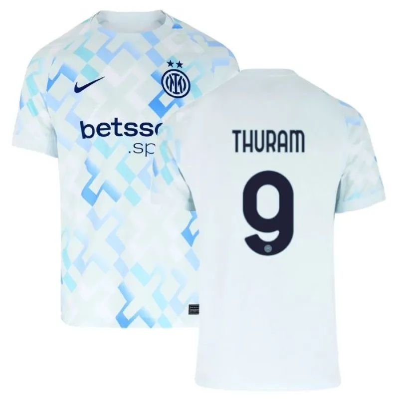 Inter Milan THURAM 2025/26 Auswärtstrikot - Weiß