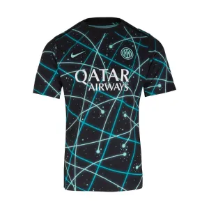 Inter Milan 2025/26 Vorspiel-Trikot - Blau/Schwarz