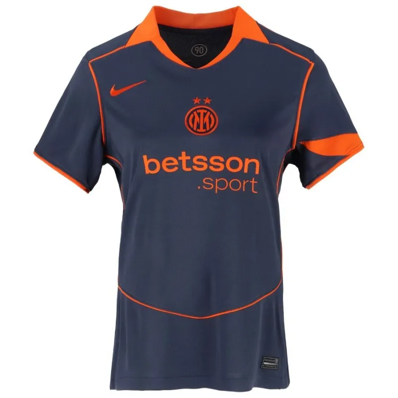 Inter Mailand 2025/26 Drittfrauen-Trikot - Blau/Orange