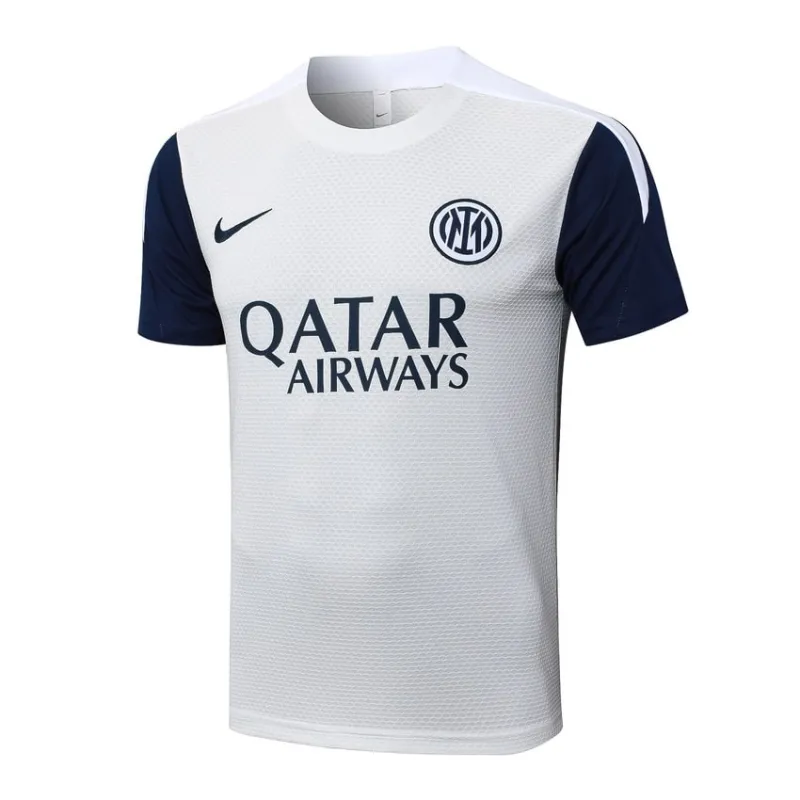 Inter Milan 2025/26 Training Jersey + Shorts - White