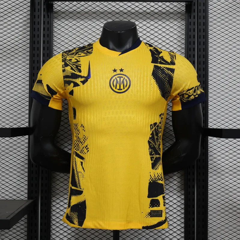 Inter Milan 2025/26 Special Edition Player Jersey - Yellow