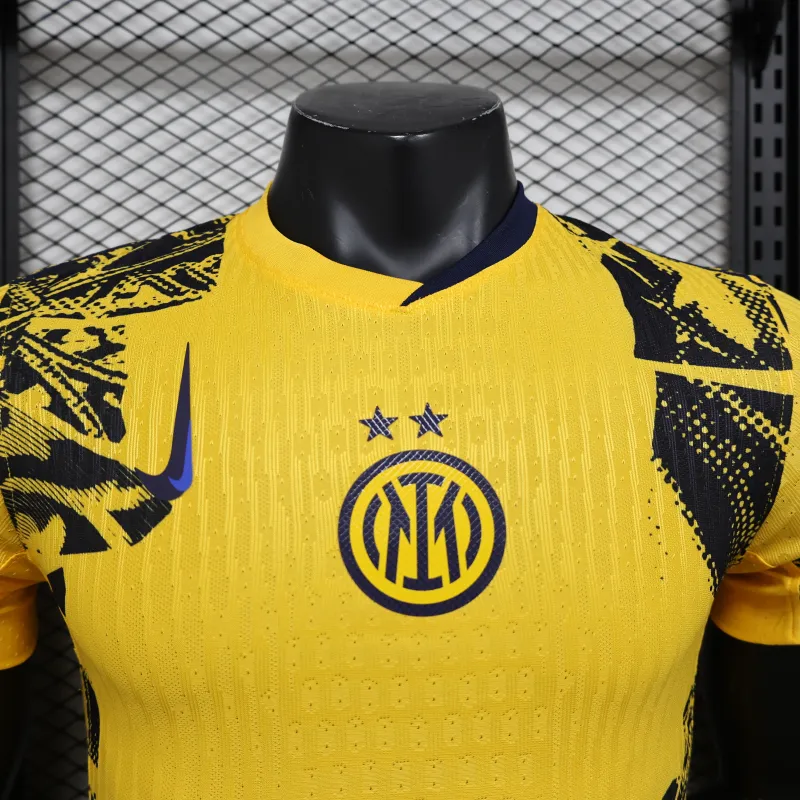 Inter Milan 2025/26 Special Edition Player Jersey - Yellow