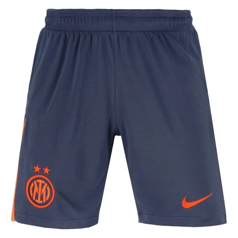 Inter Milan THURAM 2025/26 Third Kids' Kit Jersey - Blue