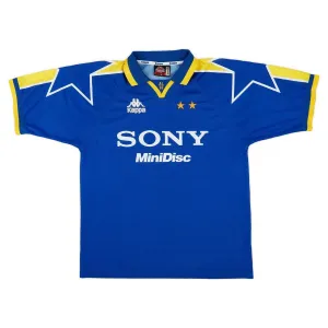 Juventus 1996/97 Retro Away Jersey - Blue