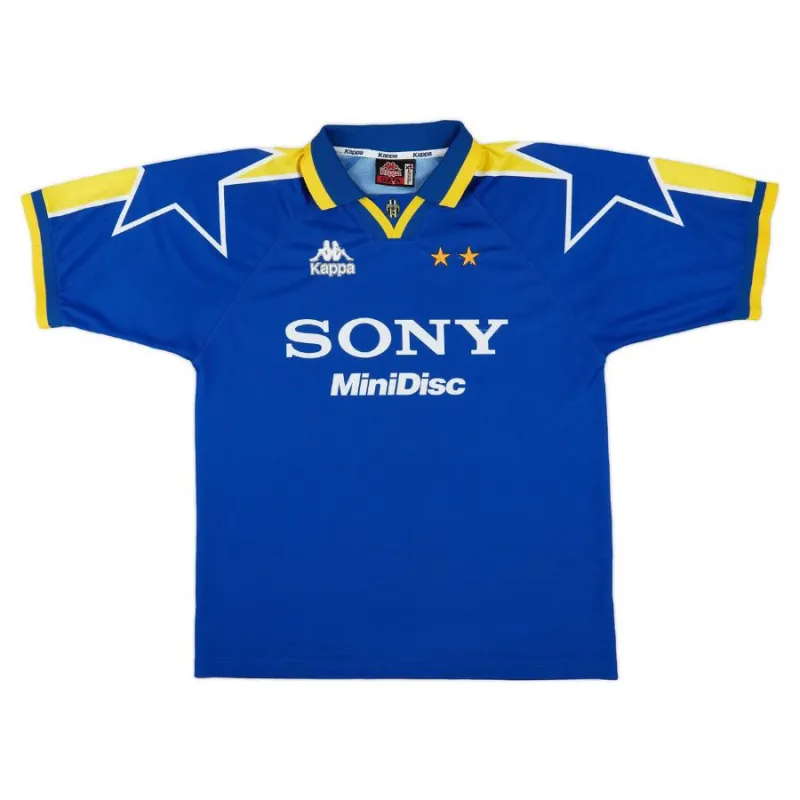 Juventus 1996/97 Maglia da trasferta retrò - Blu