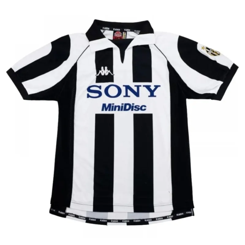 Juventus 1997/98 Maglia casalinga retrò - Bianca/Nera