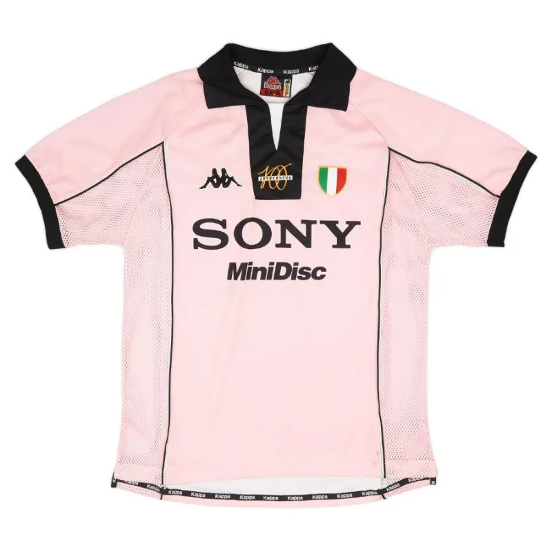 Juventus 1997/98 Maglia da trasferta retrò - Rosa