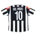 Juventus DEL PIERO 2000/01 Camiseta retro local - Blanca/Negra