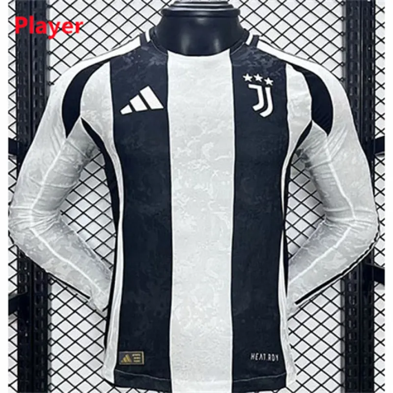 Juventus 2024/25 Home Long Sleeve Player Jersey